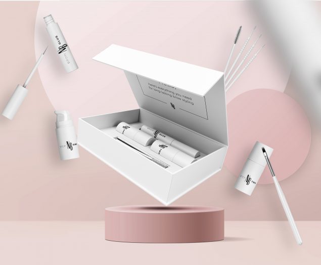 sada na úpravu obočí a laminaci obočí