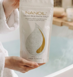 koupelová sůl z mrtvého moře nanoil
