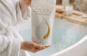 koupelová sůl z mrtvého moře nanoil